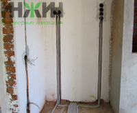 Монтаж электрокабелей двухэтажного дома в КП "Кстининское Озеро"