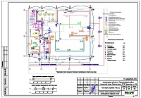 Проект электрики -  освещение 1 этажа твинхауса в ДСК "Поречье" (правая часть)