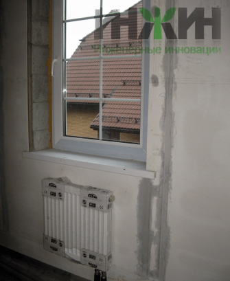 Монтаж радиатора отопления под окном, фото 207