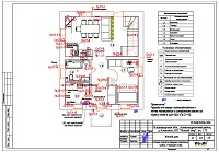 Проект электрики - розетки 1 этажа дома в КП “Новый Мир” Владимирской области