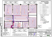 Проект теплого пола дома в СНТ "Беляйка"