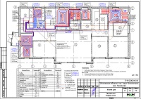 Проект теплого пола 1 этажа дома в дер. Захарково