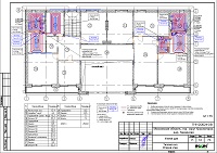 Проект теплого пола 2 этажа дома в дер. Захарково