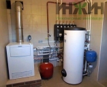 Монтаж бойлера Reflex, котла Vaillant и коллектора Meibes