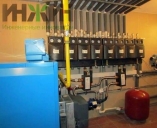 Монтаж двух коллекторов Meibes с восемью насосными группами