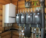 Котельная Vaillant c коллектором Meibes Настенный котел Vaillant c коллектором Meibes