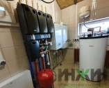 Монтаж котельной с коллектором Meibes Котельная с настенным газовым котлом Vaillant и коллектором Meibes