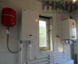 Настенный газовый котел Baxi с резервным электрическим Stout