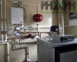 Монтаж резервного электрокотла РусНит в котельной