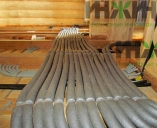 Трубопроводы отопления в утеплителе Энергофлекс