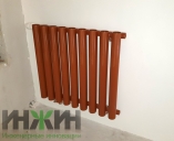 Монтаж секционного дизайн-радиатора Гармония Дизайн-радиатор Гармония (КЗТО), монтаж