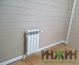 Установка секционного радиатора отопления RIFAR Монтаж