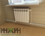 Секционный радиатор отопления RIFAR, установка