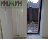 Монтаж секционного дизайн-радиатора SEBINO Установка секционного дизайн-радиатора SEBINO