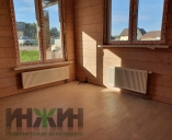 Радиаторы отопления Kermi в доме из дерева Радиаторы отопления Kermi в доме из бруса, монтаж