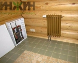 Радиатор и коллектор отопления