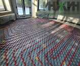 Теплый пол Rehau, водяной Укладка теплого пола Rehau на плитах