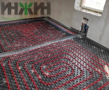 Монтаж теплого пола Valtec на матах с бобышками Теплый пол Valtec, укладка на матах