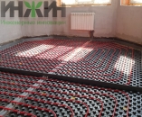 Теплый пол в спальне дома