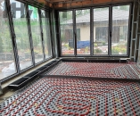 Водяной теплый пол на веранде Укладка водяного теплого пола на веранде