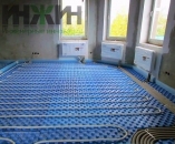 Монтаж теплого пола в кирпичном доме