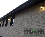 Освещение фасада дома