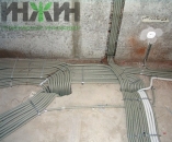 Монтаж кабелей для электропитания частного дома