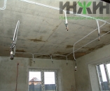 Электропроводка на потолке, монтаж Электропроводка на потолке