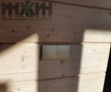 Выключатели света GRITT, установка в деревянном доме Беспроводные выключатели света GRITT