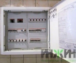 Щит распределительный с автоматами Hager