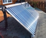 Монтаж вакуумного солнечного коллектора Meibes