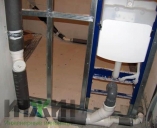 Вода и канализации для унитаза Монтаж подводки воды и канализации